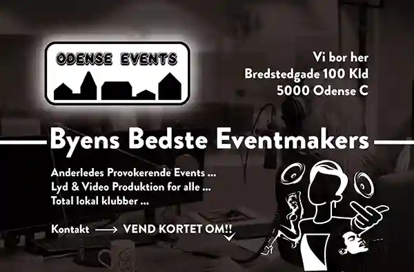 Odense Events Visitkort Front