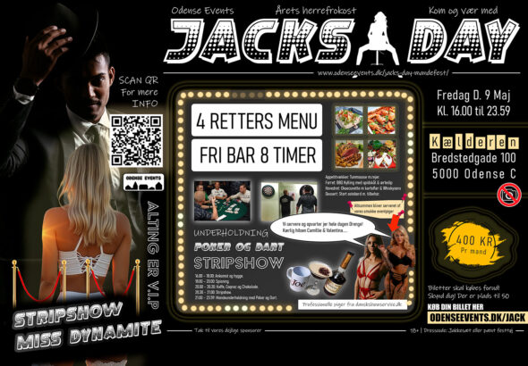 Årets herrefrokost - Jacks Day - Odense Events D. 9 Maj 2025