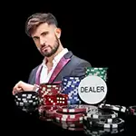 Professionel Pokerdealer 