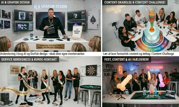 Faglige arrangementer og teamubuilding i Odense C