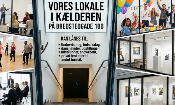 Lån kælder lokalet på bredstedgade 100 i Odense billigt